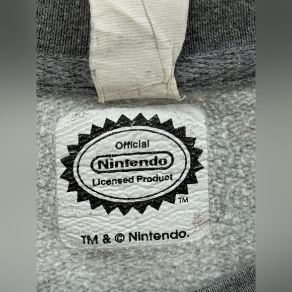 Nintendo “Keep It Classic” Controller Logo Crewneck Sweatshirt, Men’s Size XL - Picture 8 of 10